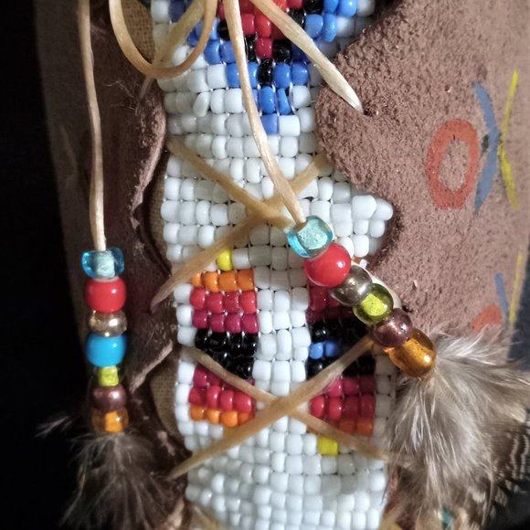 Bisque Native American Baby Doll 2010 Artist's Proof" by Sandra Wright Justiss - Picture 8 of 9